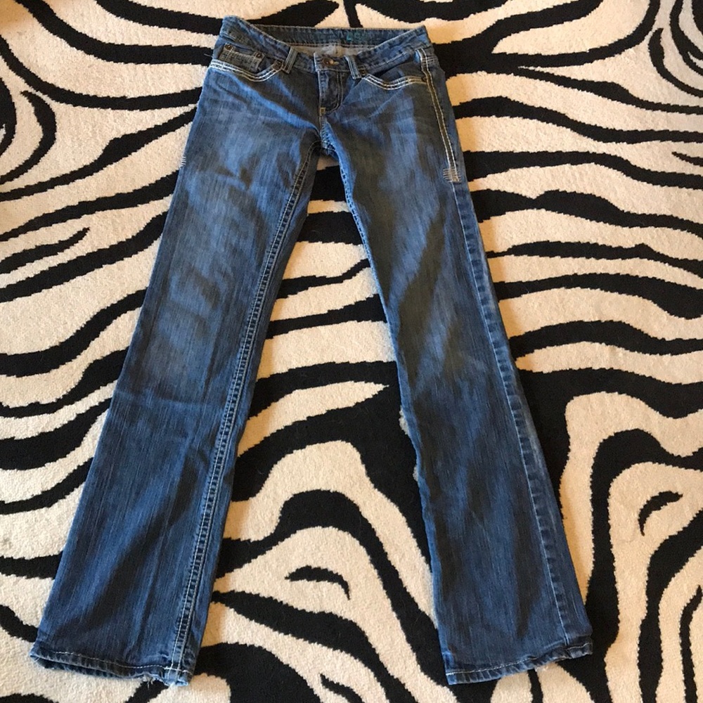 CRUEL GIRL midrise boot cut jean 3XL